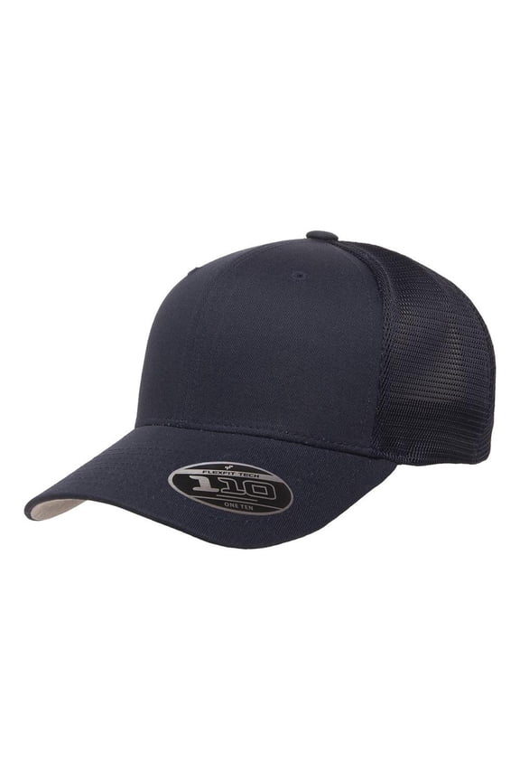 - 110 Mesh-Back Cap - 110M - Navy - Size: Adjustable