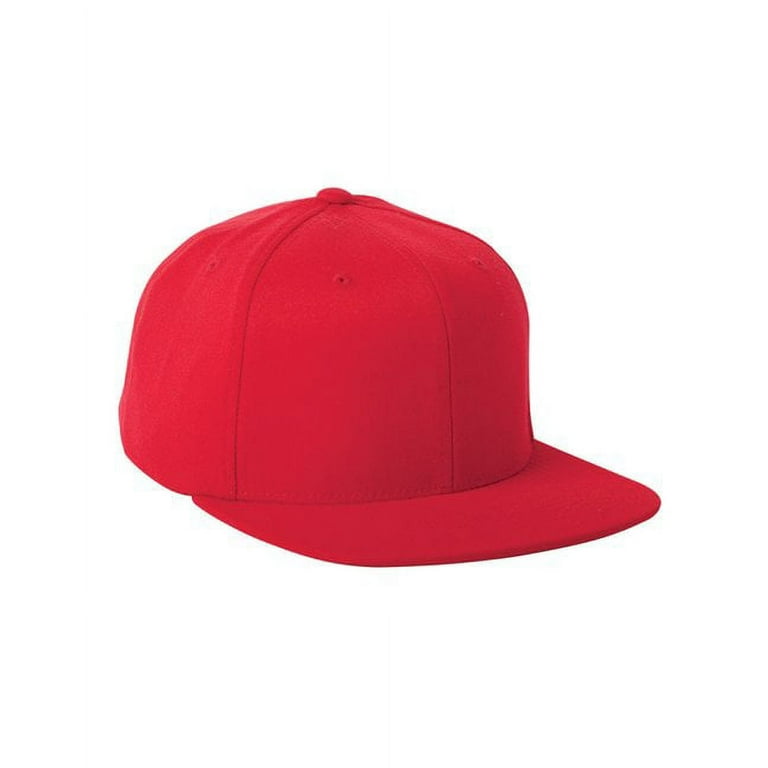 Flexfit - 110 Snapback Cap - - 110F - Adjustable Red Size