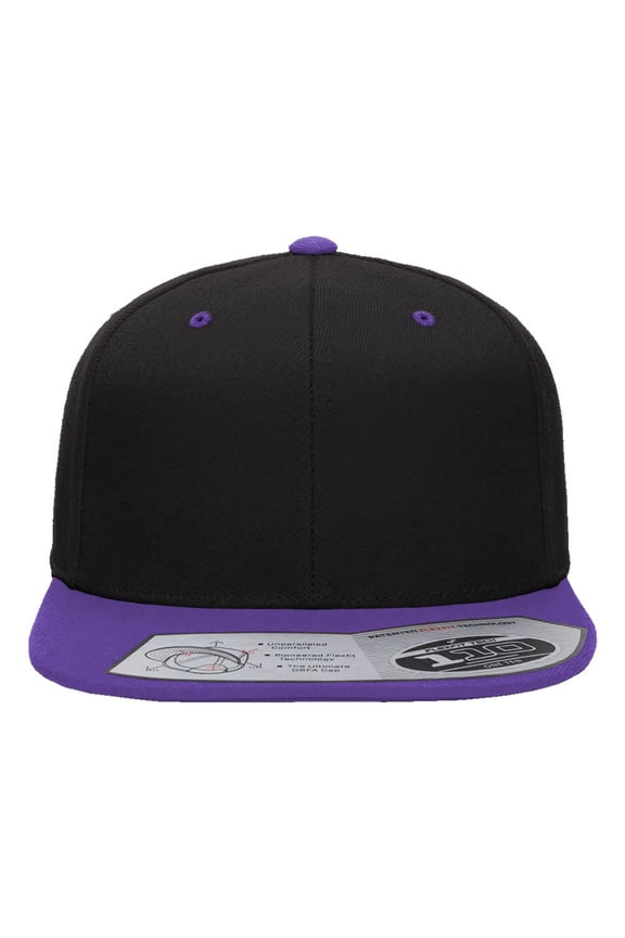 110FT Adult Wool Blend Snapback Two-Tone Cap (2 PACK)