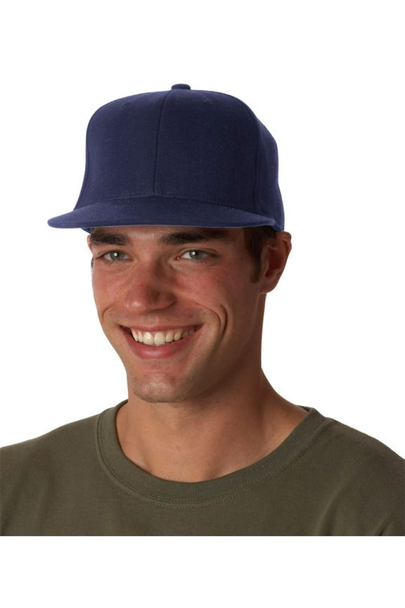 210 Premium Fitted Flat Visor Cap