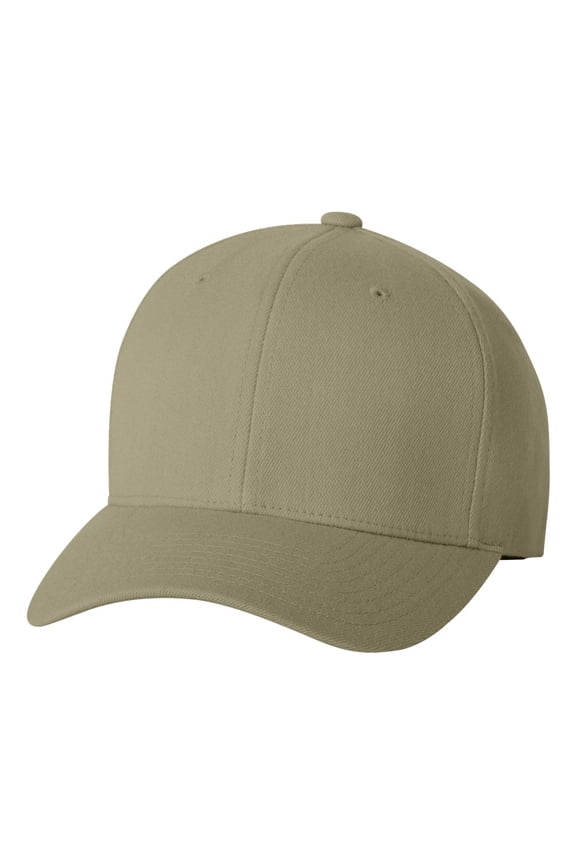 6477 Wool-Blend Cap - Khaki