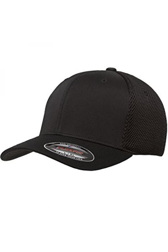 6533 Ultrafibre & Airmesh Fitted Cap, Black - Large/X-Large