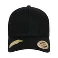 thumbnail image 1 of Flexfit 6606R Sustainable Retro Trucker Cap - Black, 1 of 5