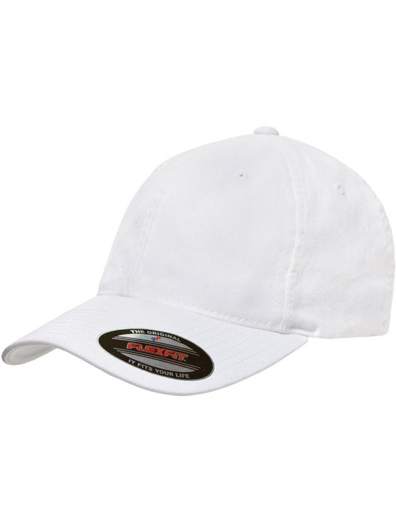 6997 Low Profile Garment Washed Cotton Cap - Large/X-Large White