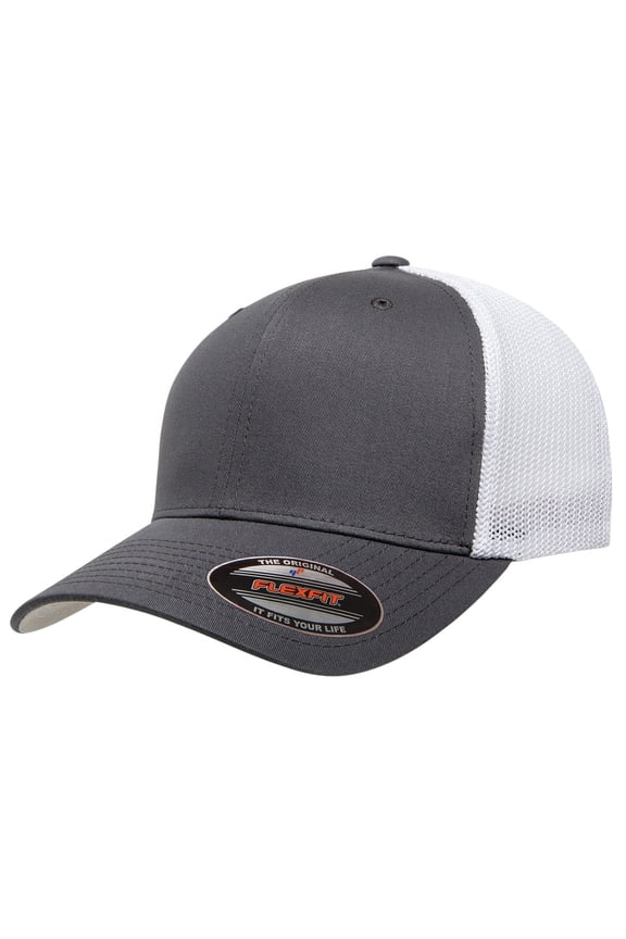 Adult 6-Panel Trucker Cap - 6511