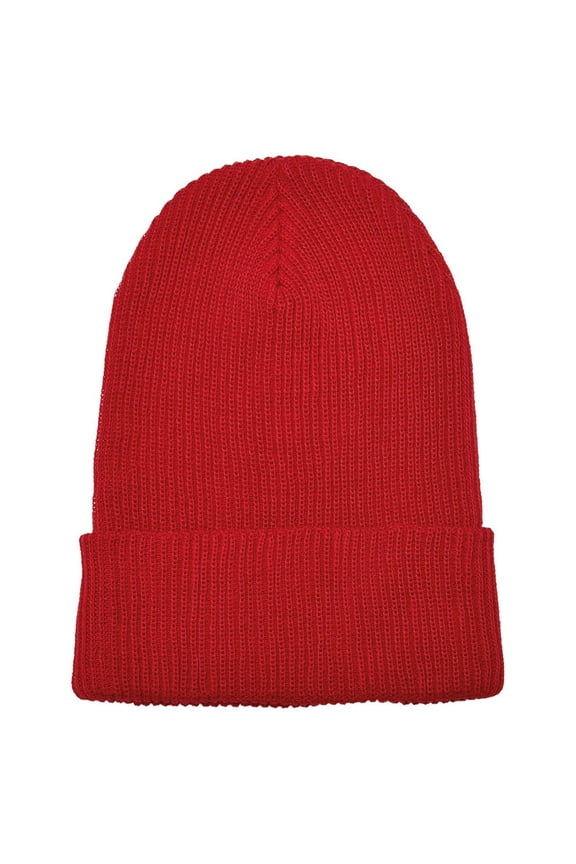 Adult Knitted Recycled Yarn Beanie