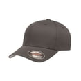 thumbnail image 1 of Flexfit B24495595 V-Flexfit Cotton Twill Cap, Dark Grey - Large & Extra Large, 1 of 2