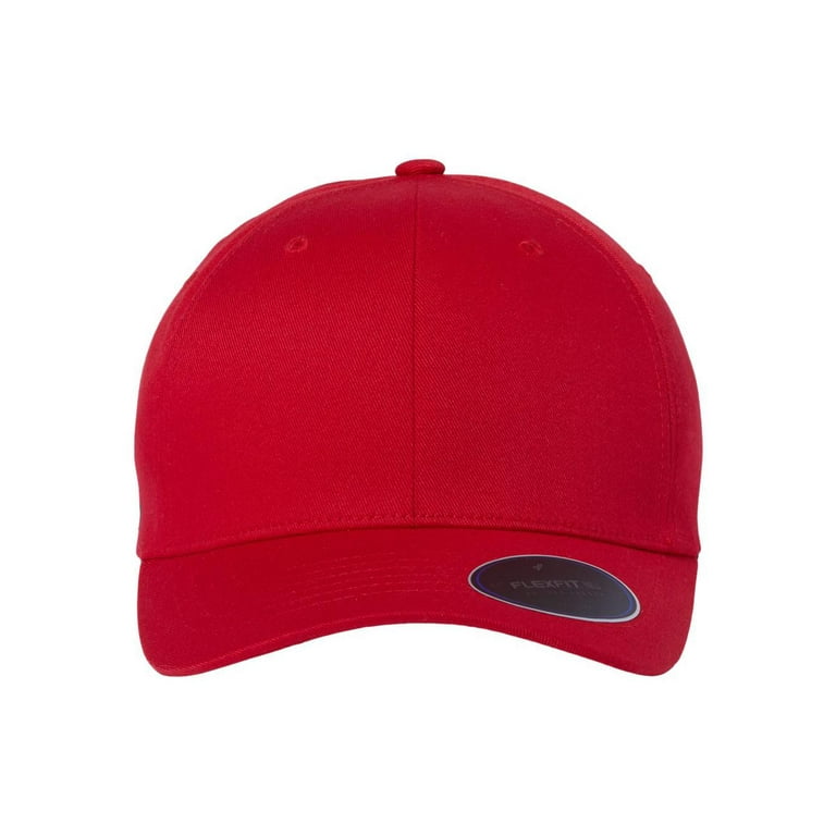 Flexfit B79395703 NU Cap for Adult, Red - Small & Medium