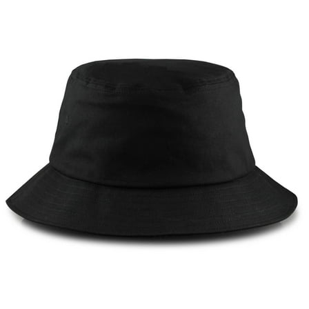 Flexfit Bucket Hats for Big Heads (Black)