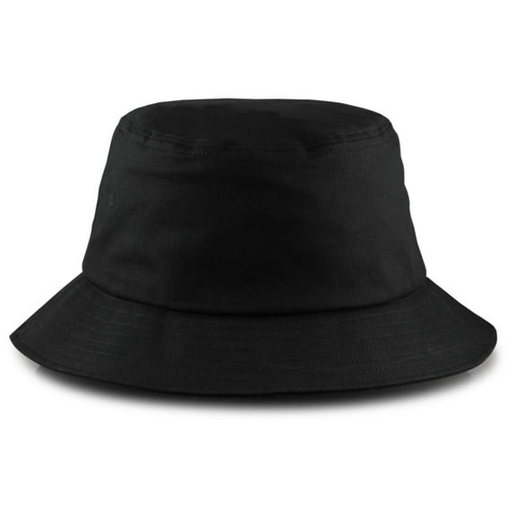 Flexfit Bucket Hats for Big Heads (Black)