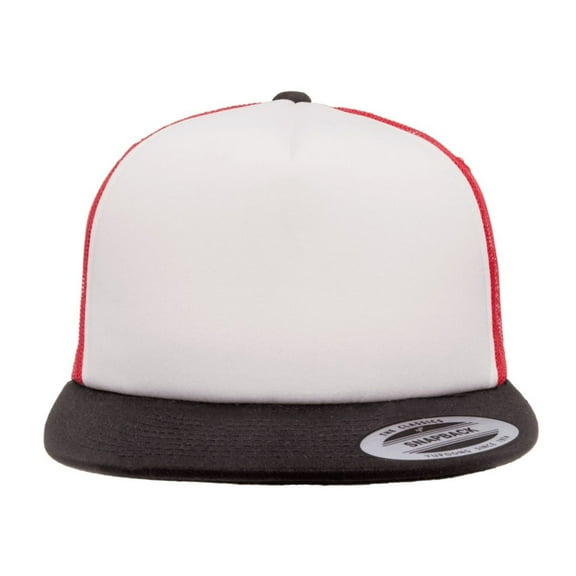 Flexfit By Yupoong Foam Trucker Cap With White Front