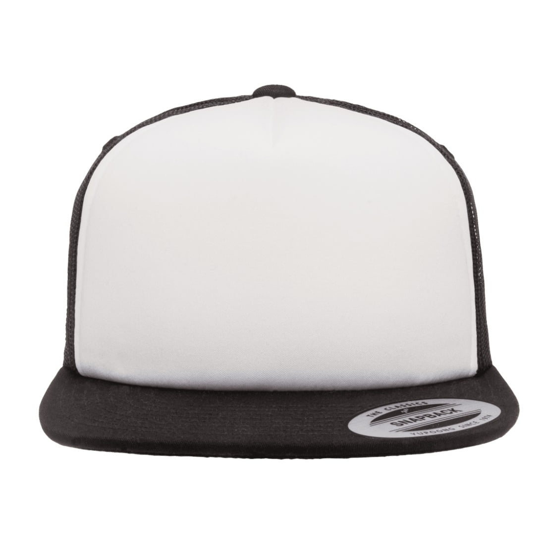 Flexfit By Yupoong Foam Trucker Cap White With Front
