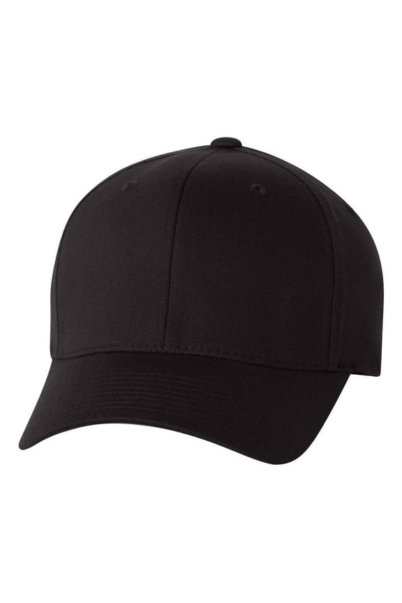 - Cotton Blend Cap - 6277 - Black - Size: XL/2XL