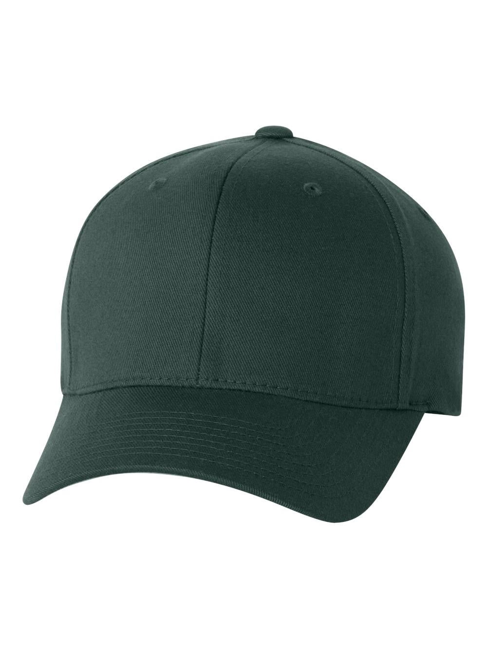 COTTON Ē CAP Flexfit - Cotton Blend Cap - 6277 S/M Spruce Green at Amazon Men's
