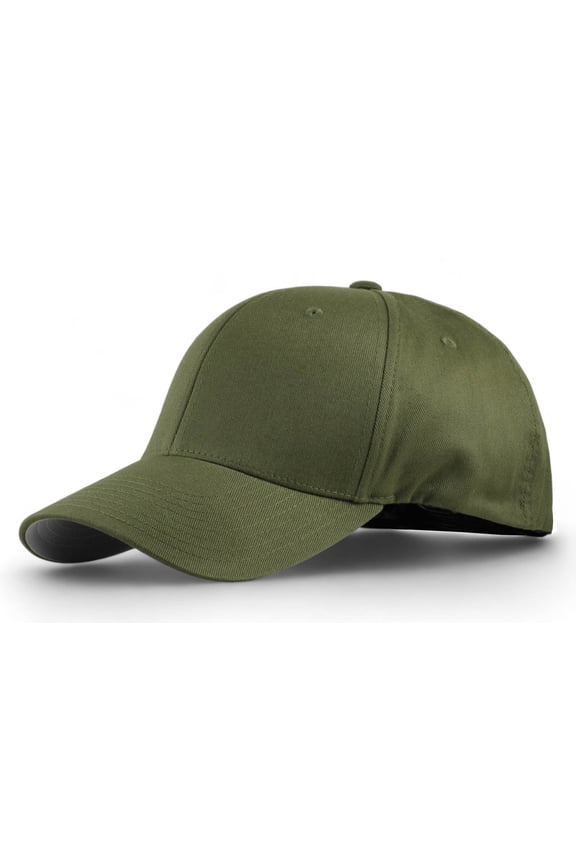 Flexfit Fitted Big Head Hats - Olive