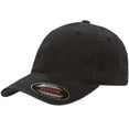 thumbnail image 1 of Flexfit Low Profile Garment Washed Cotton Cap Black, L/XL Fitted 7 1/4" - 7 5/8", 1 of 2