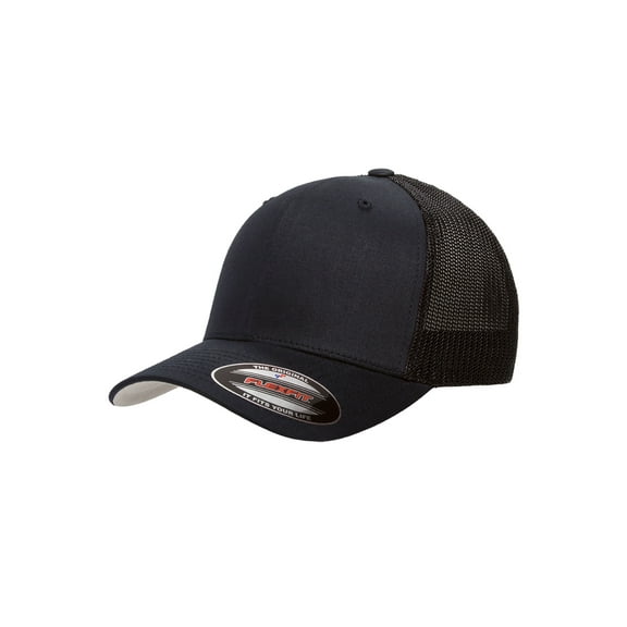 Flexfit Low-Profile Six-Panel Trucker Cap, Style 6511