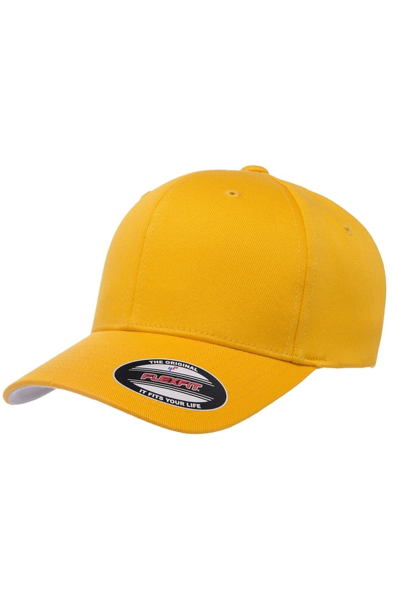Men's Athletic Baseball Fitted Cap Gold