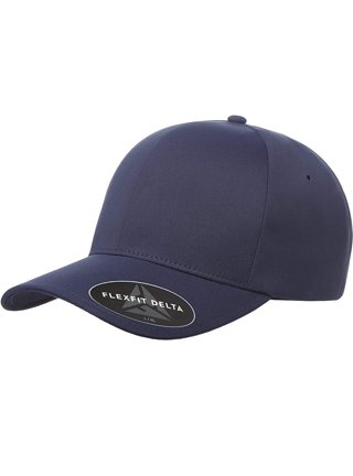 Flexfit Jacquard Stretch-Fit Trucker Cap - Navy Camo Design, Size S/M