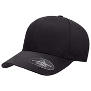 Flexfit Mens Delta Seamless Carbon Cap, Black, XX-Large