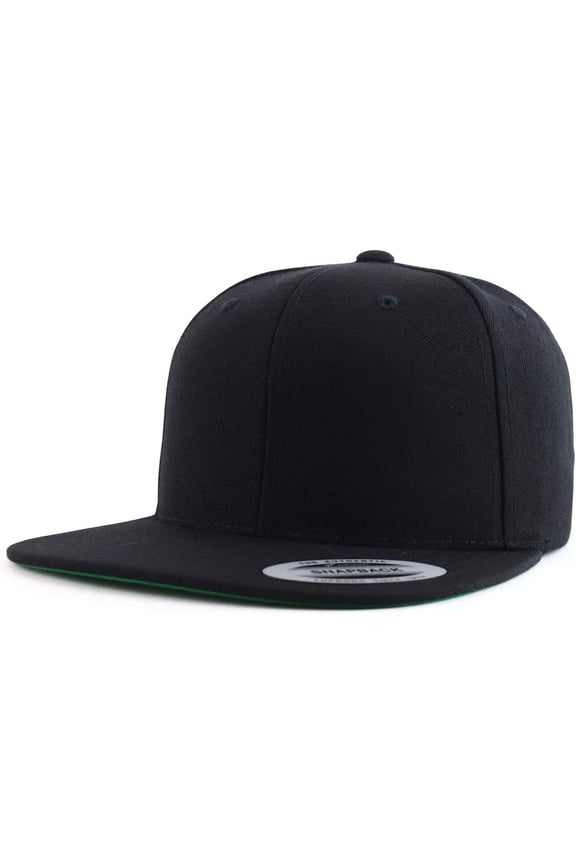 Flexfit Oversize XXL Structured Blank Flatbill Snapback Cap
