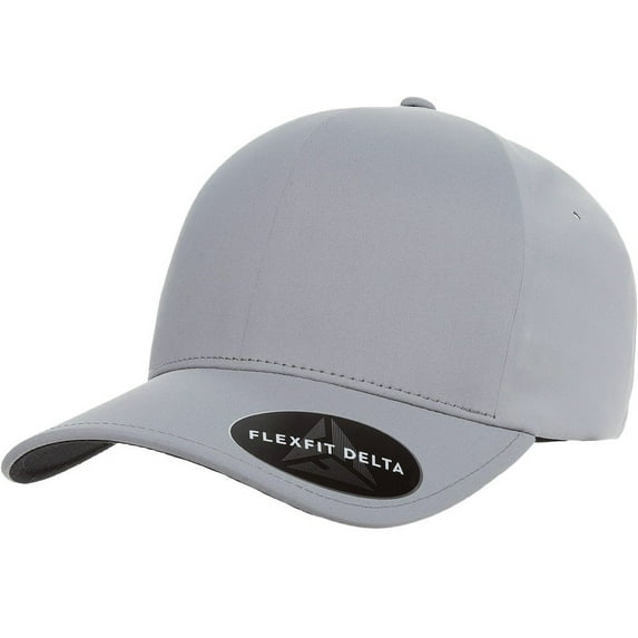 Flexfit Premium Seamless Hat - Delta 180 L/XL Silver