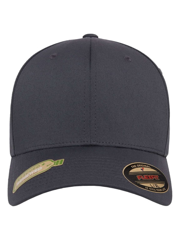 Sustainable Polyester Cap, Light Charcoal - Large & Extra Large