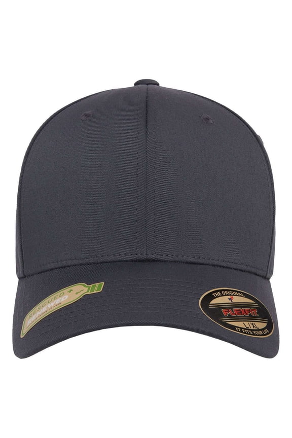 Sustainable Polyester Cap, Light Charcoal - Large & Extra Large