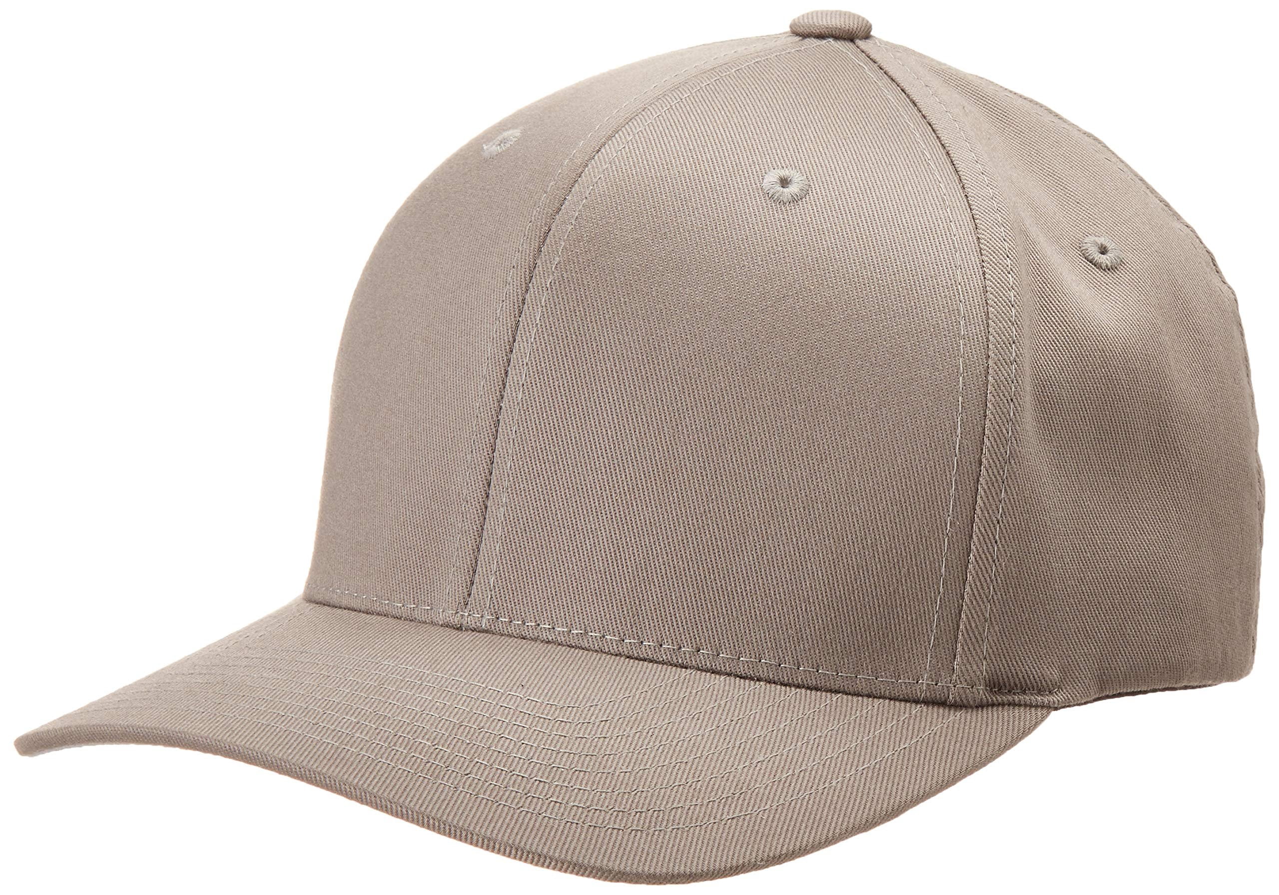 Flexfit 6277 Wooly Combed Twill Cap - White Classic Stretch Fit Hat