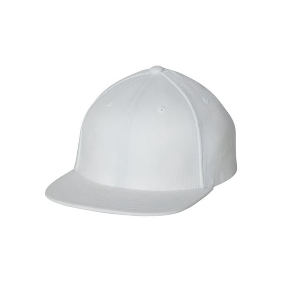 Flexfit - 110 Snapback Cap - 110F - White - Size: Adjustable