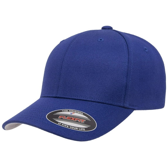 Flexfit Wool Blend Hat, Royal, S/M