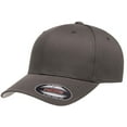 thumbnail image 1 of Flexfit/Yupoong Cotton Twill Fitted Cap XX-Large, Dark Grey, 1 of 1