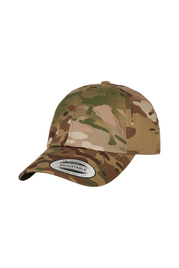 by Yupoong Multicam Cotton Twill Dad Cap