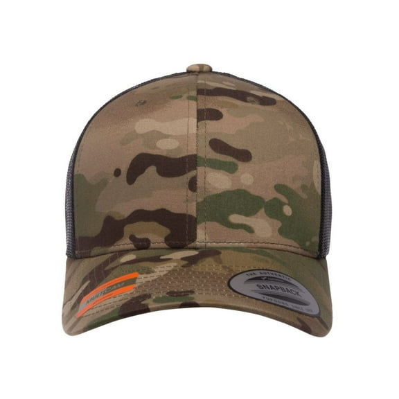Flexfit by Yupoong Multicam Retro Trucker Cap