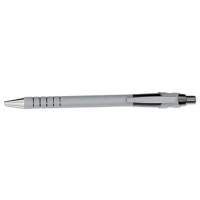 FlexGrip Ultra Recycled Ballpoint Pen, Stick, Fine 0.8 mm, Black Ink, Gray Barrel, Dozen FlexGrip Ultra Recycled Ballpoint Pen, Stick, Fine 0.8 mm, Black Ink, Gray Barrel, Dozen