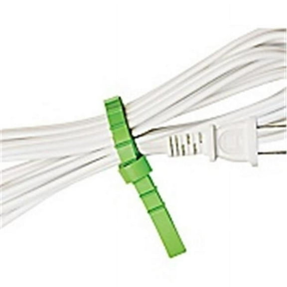 Flexi Cable Wrap, 0.5" To 1" X 12 Ft, White | Bundle of 5 Each