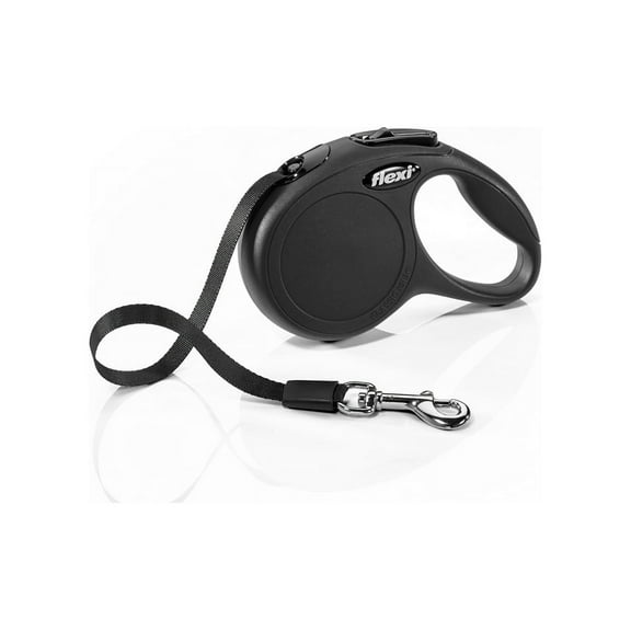 Flexi Classic Tape for Small Animals Black Color X-Small 3 M