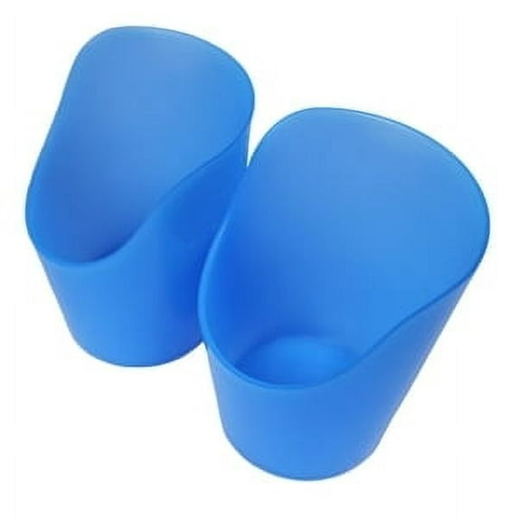 Flexi-Cut Nosey Cut-Out Cup, Blue 2 oz Medium - 2 Pack