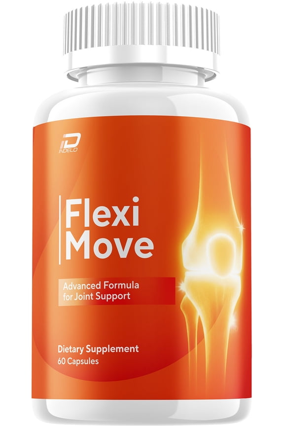 Flexi Move Capsule - FlexiMove Advanced Formula for Joint Support Supplement, 1 Pack, 60 Capsules