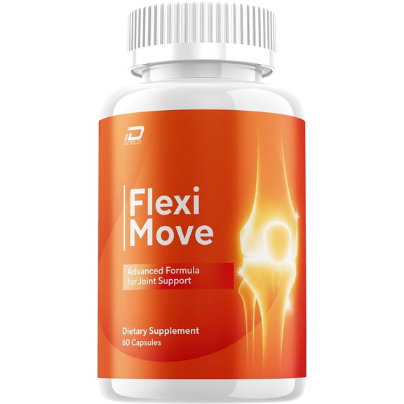Flexi Move Capsule - FlexiMove Advanced Formula for Joint Support Supplement, 1 Pack, 60 Capsules