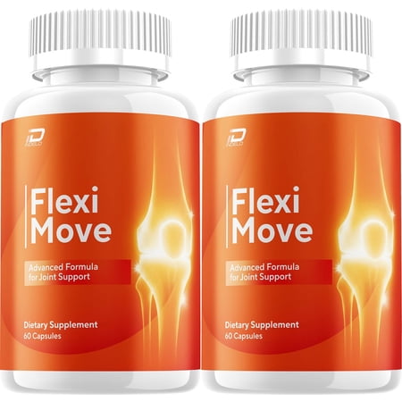 Flexi Move Capsule - FlexiMove Advanced Formula for Joint Support Supplement, 2 Pack, 120 Capsules