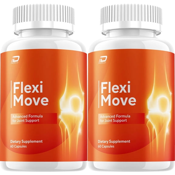 Flexi Move Capsule - FlexiMove Advanced Formula for Joint Support Supplement, 2 Pack, 120 Capsules