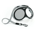 Flexi New Comfort Medium Tape Retractable Dog Leash, 16 ft, Grey (For