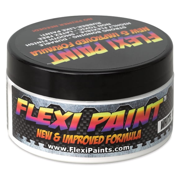 Flexi Paint Waterbased Flexible Cosplay Paint - White, 100 g (0.22 lb)