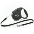 thumbnail image 1 of Flexi Retractable Dog Leash (Cord), 16 ft, Small, Black. For dogs up to 26 lbs., 1 of 6