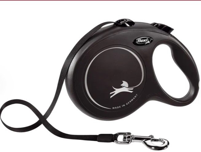 Flexi Tape Leash New Classic 8 m Black 11731