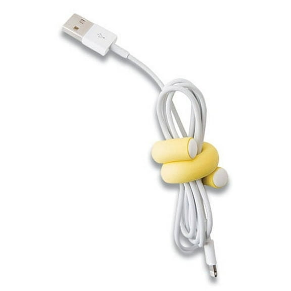 Flexi Ties Cushioned Cable Ties, 0.4" X 5", Assorted Colors, 8/pack | Bundle of 2 Packs