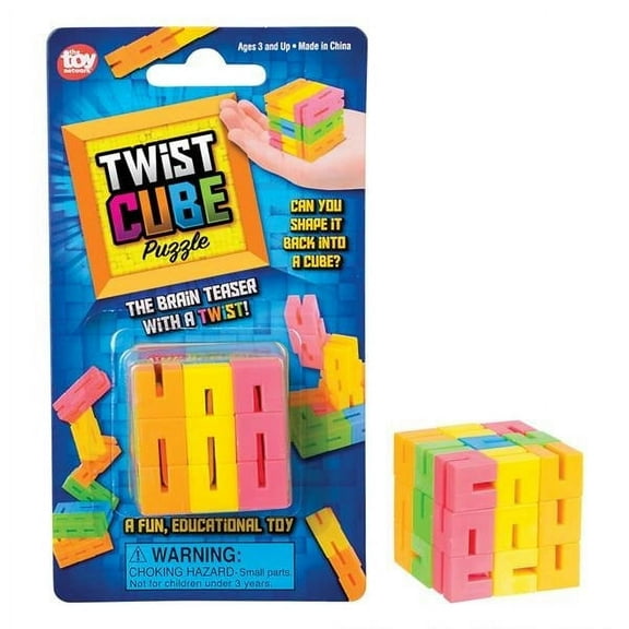 FlexiBlox Fidget Twist Cube Fidget Set Of 3
