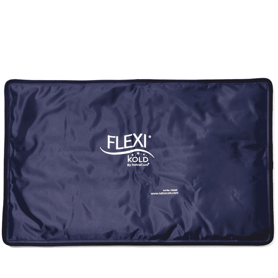 FlexiKold Gel Cold Pack (Oversize: 13" x 21.5") - Ice Compress, Therapy for Pain and Injuries of Shoulder, Back - A6302-COLD - (X-Large) by NatraCure