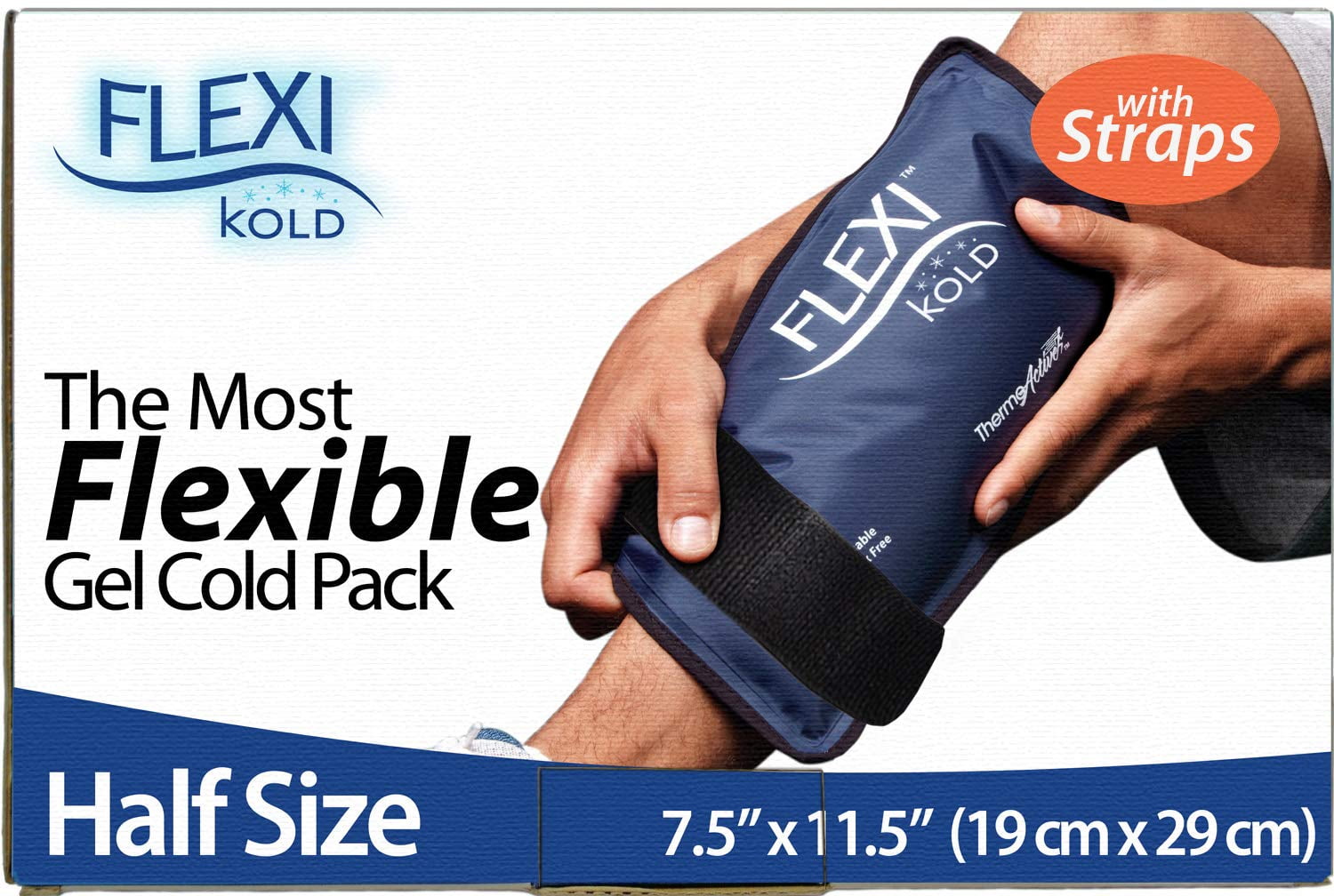 DR. JEFF'S AUTHENTIC Elastic Hook and Loop Extender Strap Adds Length to  Most Ice Packs, Belts, and Straps to Improve Comfort and Fit- Ice Belt